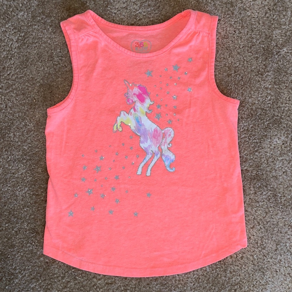 Unicorn Top for Girls